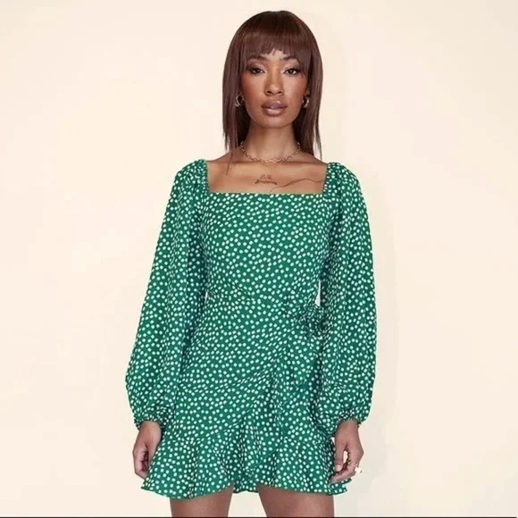 Princess Polly Caesura Long Sleeve Mini Dress - Picture 4 of 8